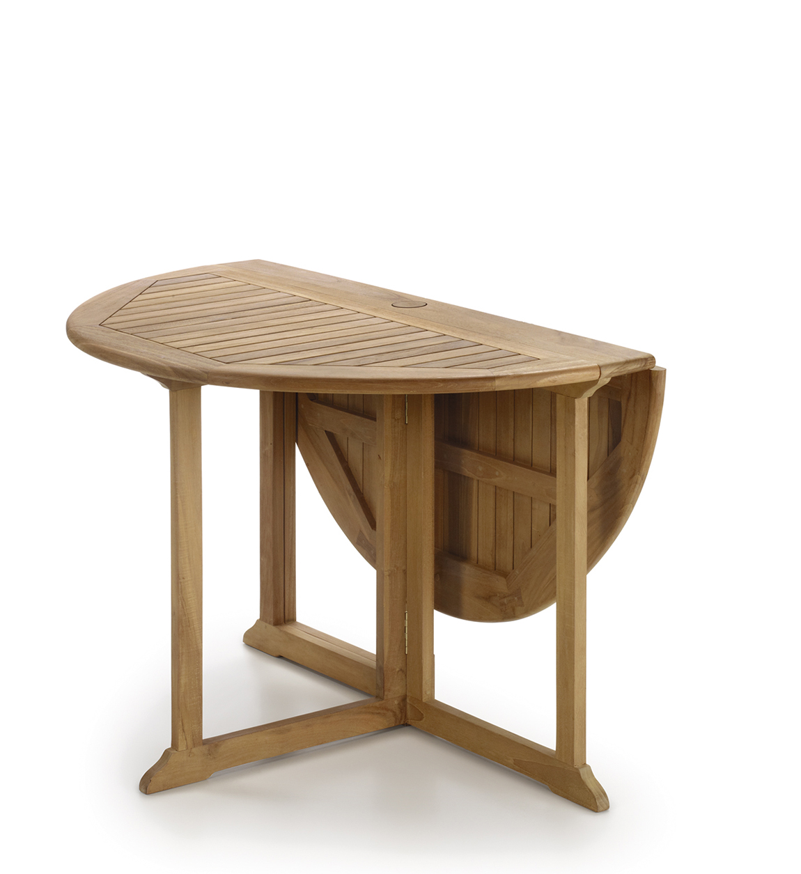 MESA JARDÍN REDONDA 2 ALAS PLEGABLES - MOYCOR