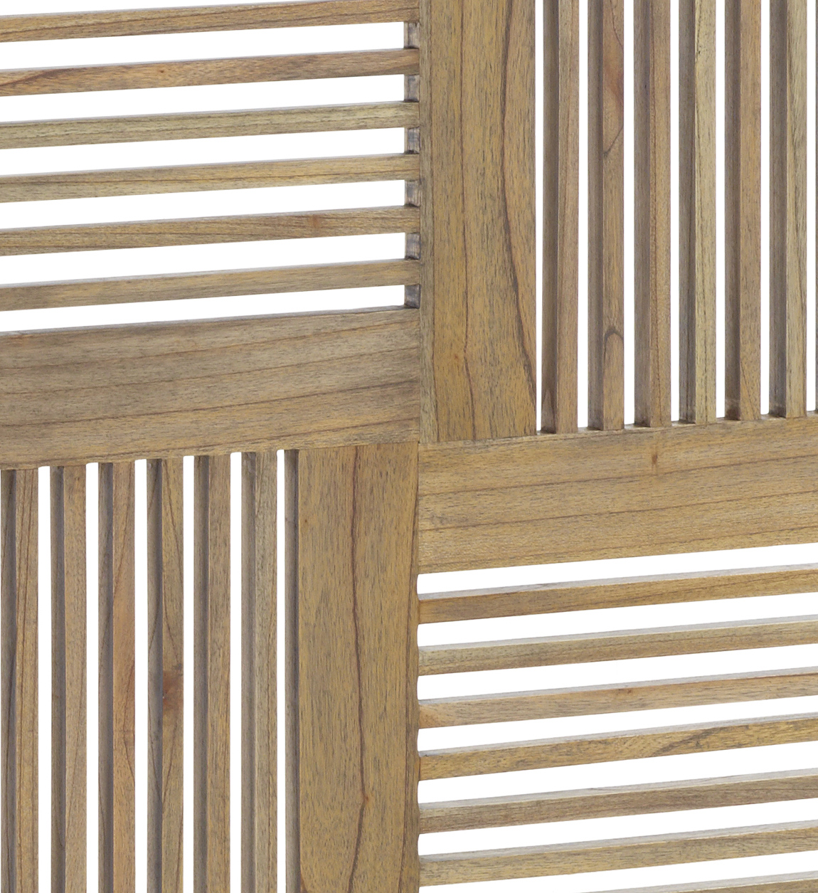 Cabecero Merapi barrotes horizontales y verticales de 150 cm