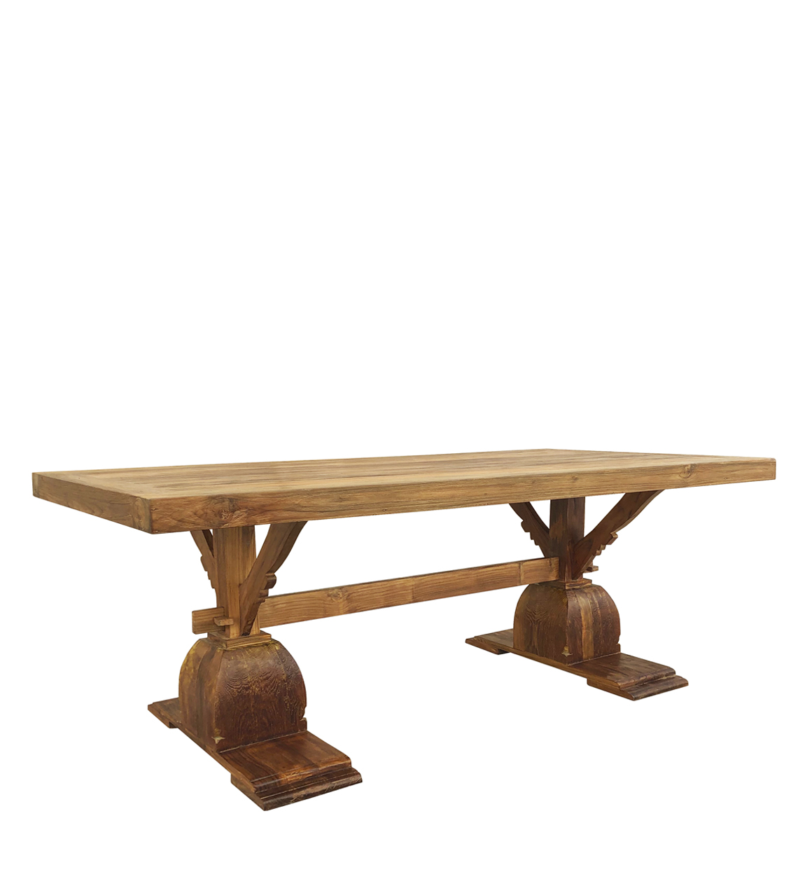 Patas de madera para mesa de comedor, 2 posiciones - Astideco