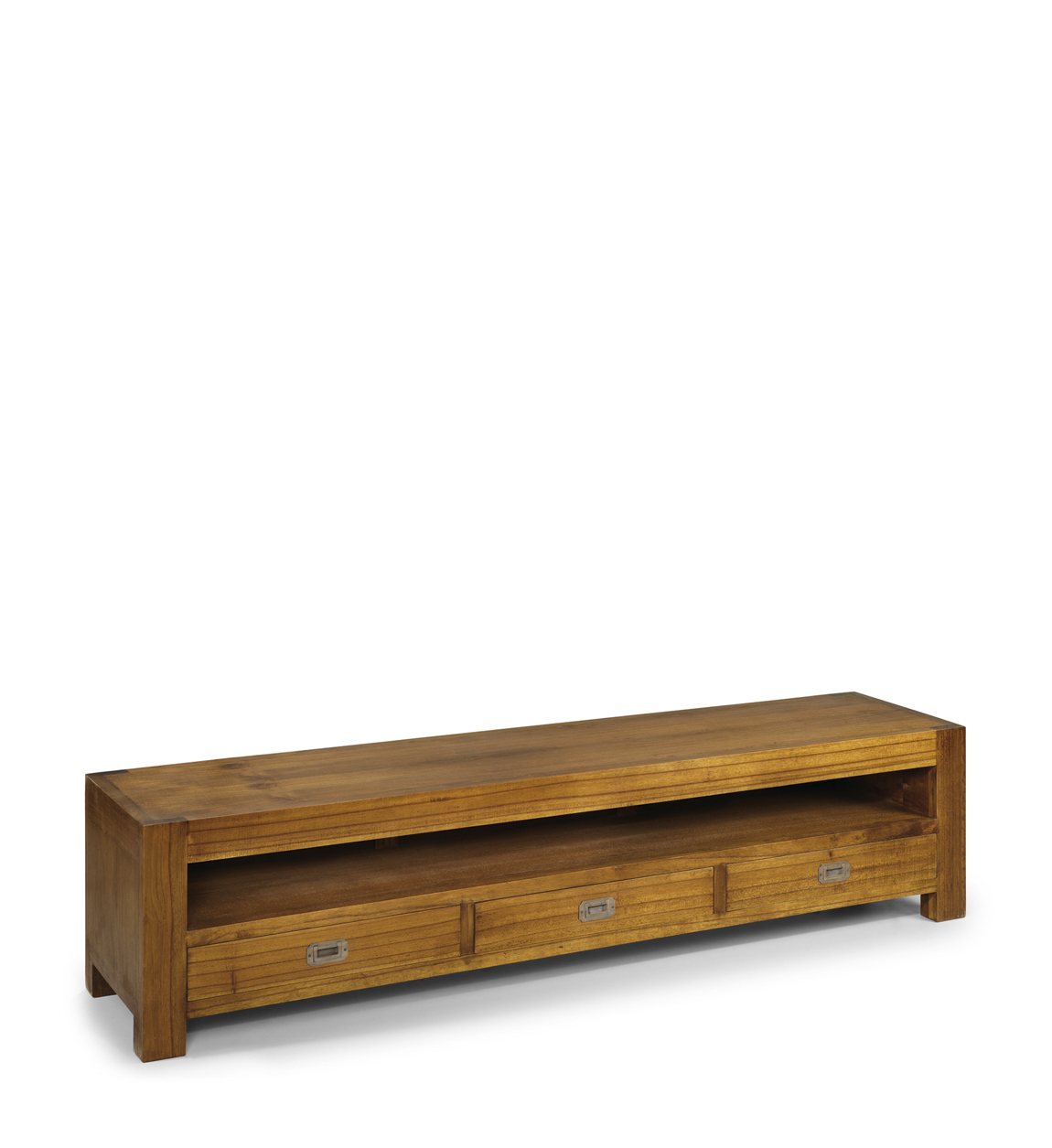 Mueble TV bajo Venice 205x40x44cm madera 2 puertas 2 cajones