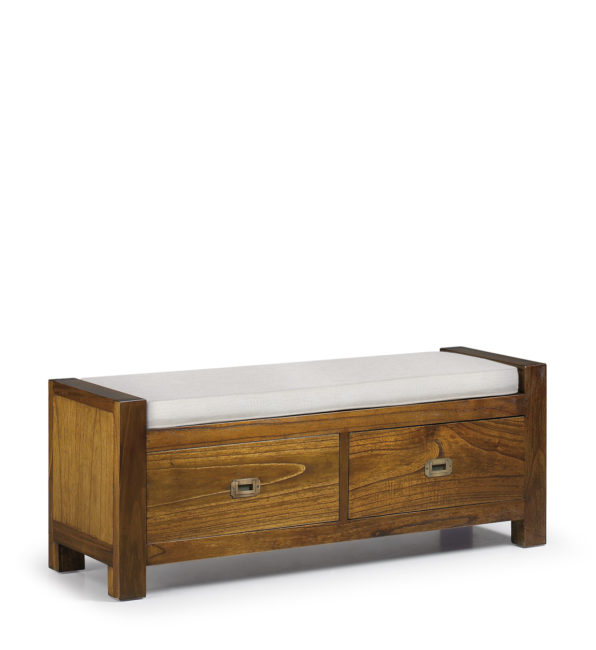 BANC STAR AVEC COUSSIN 2 TIROIRS