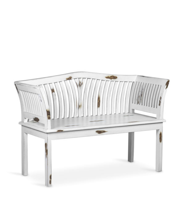 BANC KARTINI BLANC 2 PLACES