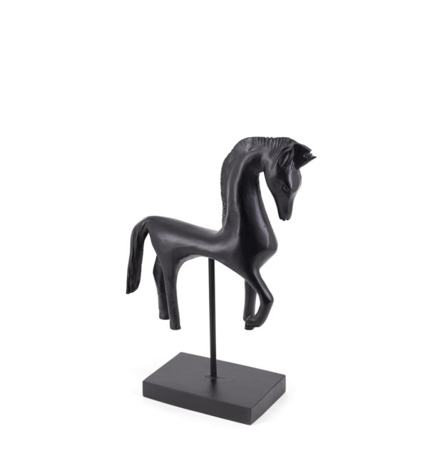 IRON TEAK HORSE FIGURE