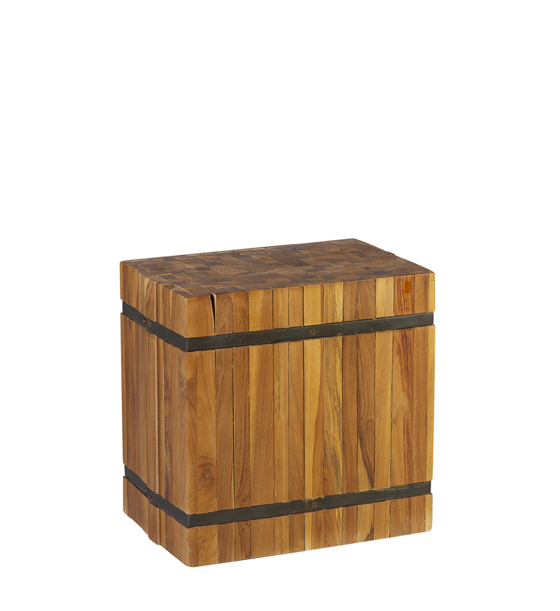 Baúl de madera reciclada hecho a mano -Baúles, Cajas y Cestas