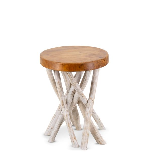 TABLE D'APPOINT FEROE EN TECK