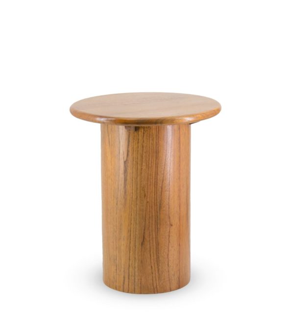 TABLE D'APPOINT EN MINDI BASE CYLINDRIQUE