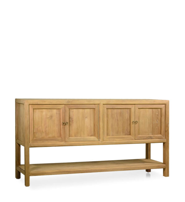MERIDA 4 DOORS 1 SHELF TEAK SIDEBOARD 180*40*90