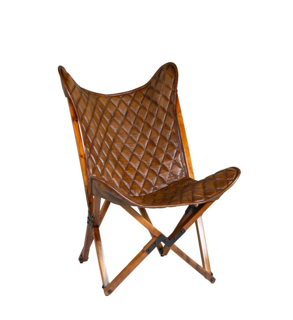 SILLA PLEGABLE CAMBRIDGE PIEL