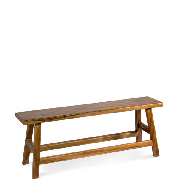 BANC JACOB EN SUAR MARRON