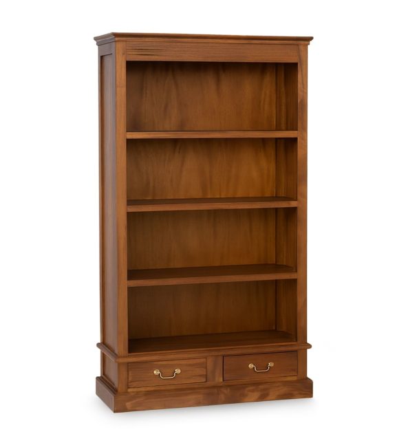 LIBRERÍA HARVARD 2 CAJONES 4 ESTANTES