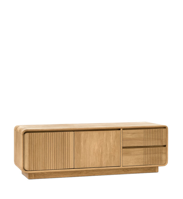 MUEBLE TV EYRE TEKA 2 CAJONES 2 PUERTAS