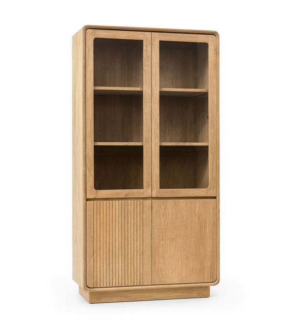 VITRINA EYRE TEKA 4 PUERTAS