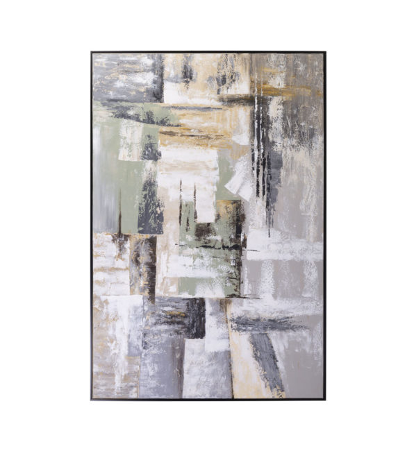 CUADRO ÓLEO BERNA CUBISMO