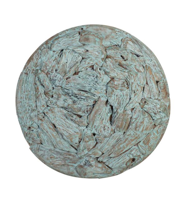 DÉCORATION MURALE EN BOIS VERT