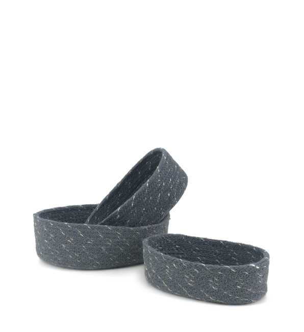 CESTAS JUTE OVAL S/3