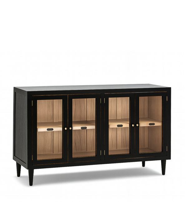 VITRINA OXFORD COMBI 4 PORTES