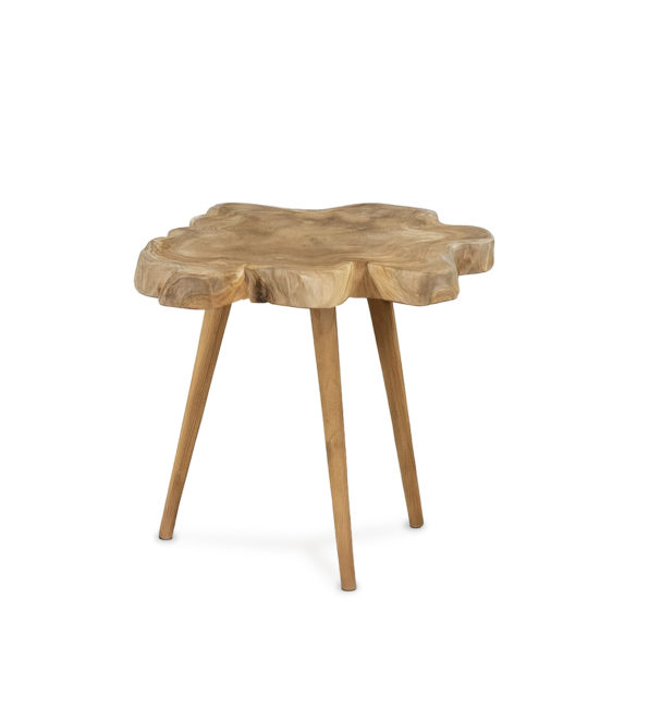 MESA AUXILIAR TEKA TRONCO IRREGULAR 'B'