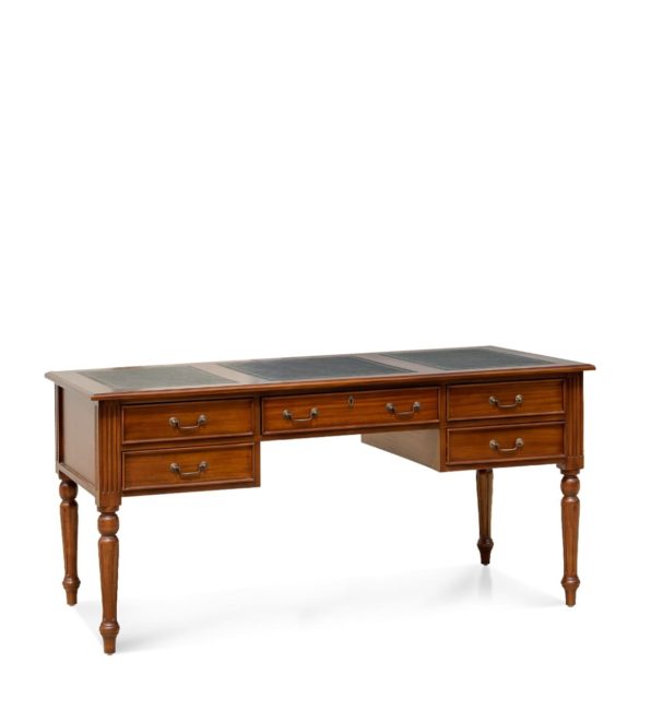 BUREAU VINTAGE VICTORIAN 5 TIROIRS